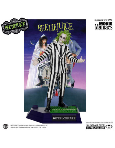 McFarlane MOVIE MANIACS BEETLEJUICE...