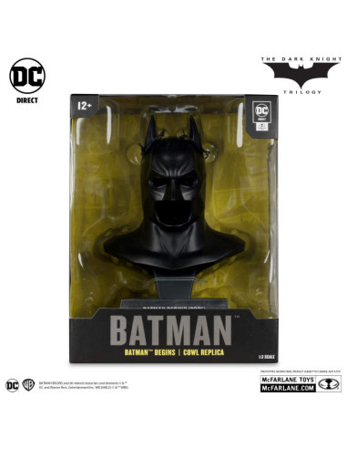 MCFARLANE DC BATMAN COWL MINI REPLICA...