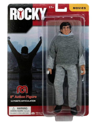 MEGO MOVIES ROCKY BALBOA IN SWEATSUIT...