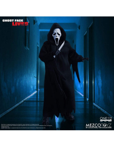 MEZCO ONE 12: COLLECTIVE GHOST FACE...