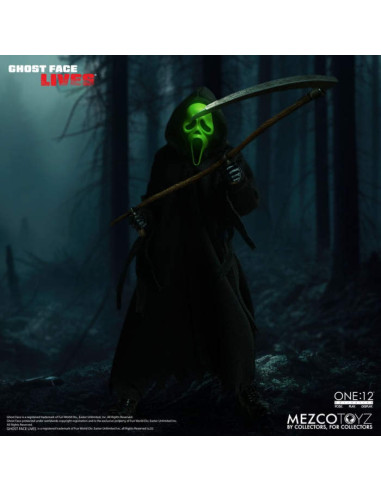 MEZCO ONE 12: COLLECTIVE GHOST FACE...