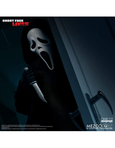MEZCO ONE 12: COLLECTIVE GHOST FACE...