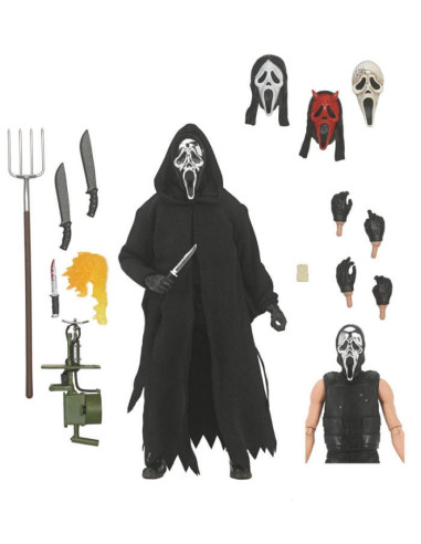 NECA SCREAM GHOSTFACE INFERNO HORROR...