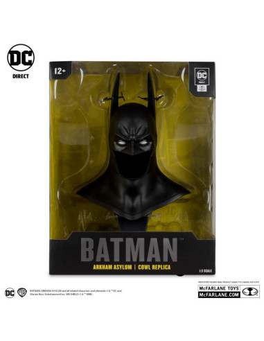 MCFARLANE DC BATMAN COWL MINI REPLICA...