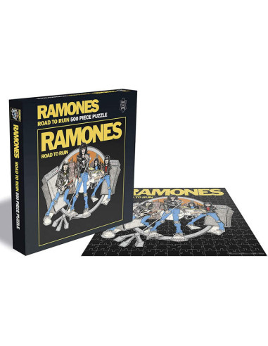 ROCK SAWS 500 PIECE PUZZLE - RAMONES...