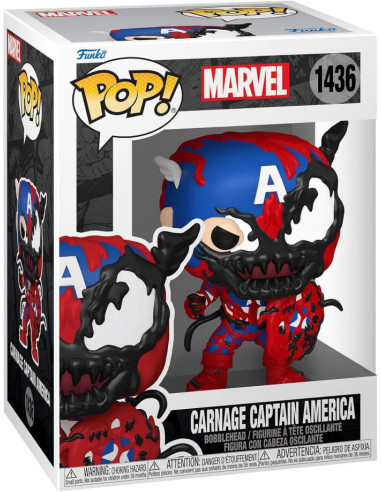 FUNKO POP MARVEL CARNAGE - CAPTAIN...