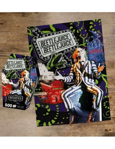 AQUARIUS JIGSAW COFFIN PUZZLE 500...