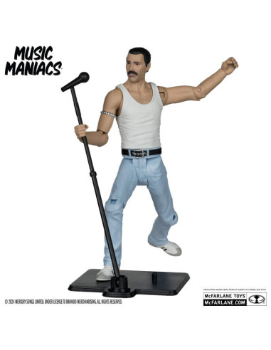 McFARLANE MUSIC MANIACS QUEEN FREDDIE...