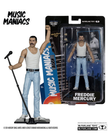 McFARLANE MUSIC MANIACS QUEEN FREDDIE...