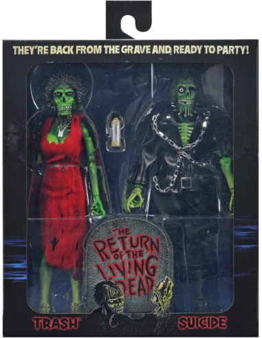 NECA RETURN OF THE LIVING DEAD 2 PACK...
