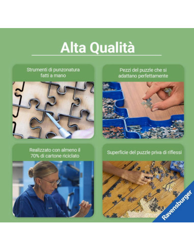 RAVENSBURGER PUZZLE 500 PEZZI PCS 80'...