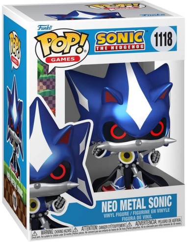 FUNKO POP GAMES SONIC - NEO METAL...
