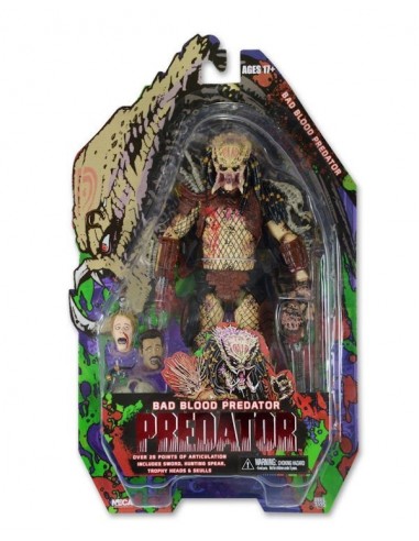 NECA PREDATOR BAD BLOOD ACTION FIGURE...