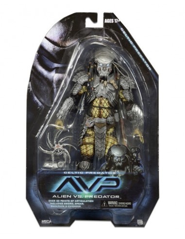 NECA PREDATOR SERIES 14 AVP CELTIC...