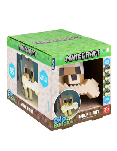 PALADONE MINECRAFT WOLF LIGHT 12 CM...