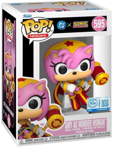 FUNKO POP HEROES DC X SONIC - AMY AS...