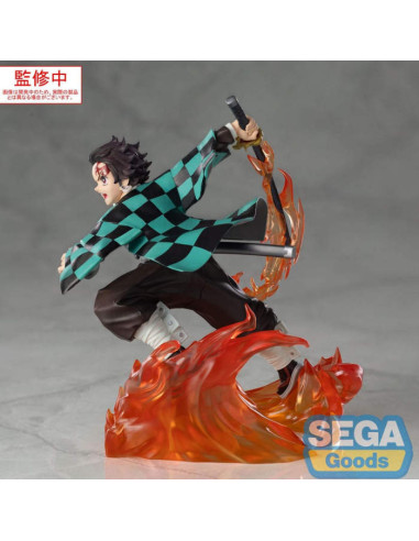 SEGA PVC STATUE DEMON SLAYER XROSS...