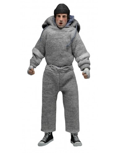 NECA ROCKY BALBOA CLOTHED FIGURE DOLL...