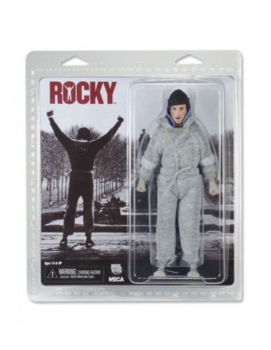 NECA ROCKY BALBOA CLOTHED FIGURE DOLL...