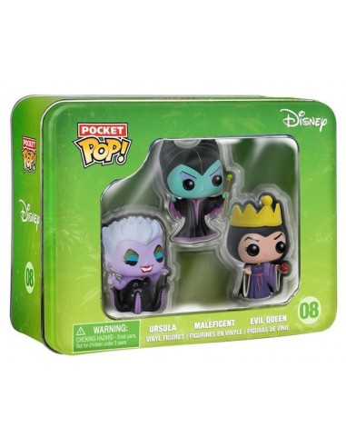 FUNKO POP TINS TIN MALEFICENT URSULA...