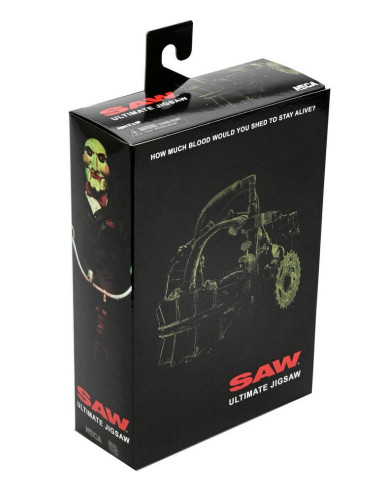 NECA SAW - JIGSAW KILLER BLACK 18 cm...