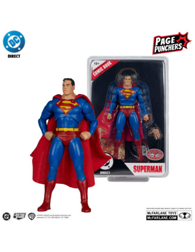 MCFARLANE DC PAGE PUNCHERS - SUPERMAN...