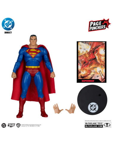 MCFARLANE DC PAGE PUNCHERS - SUPERMAN...