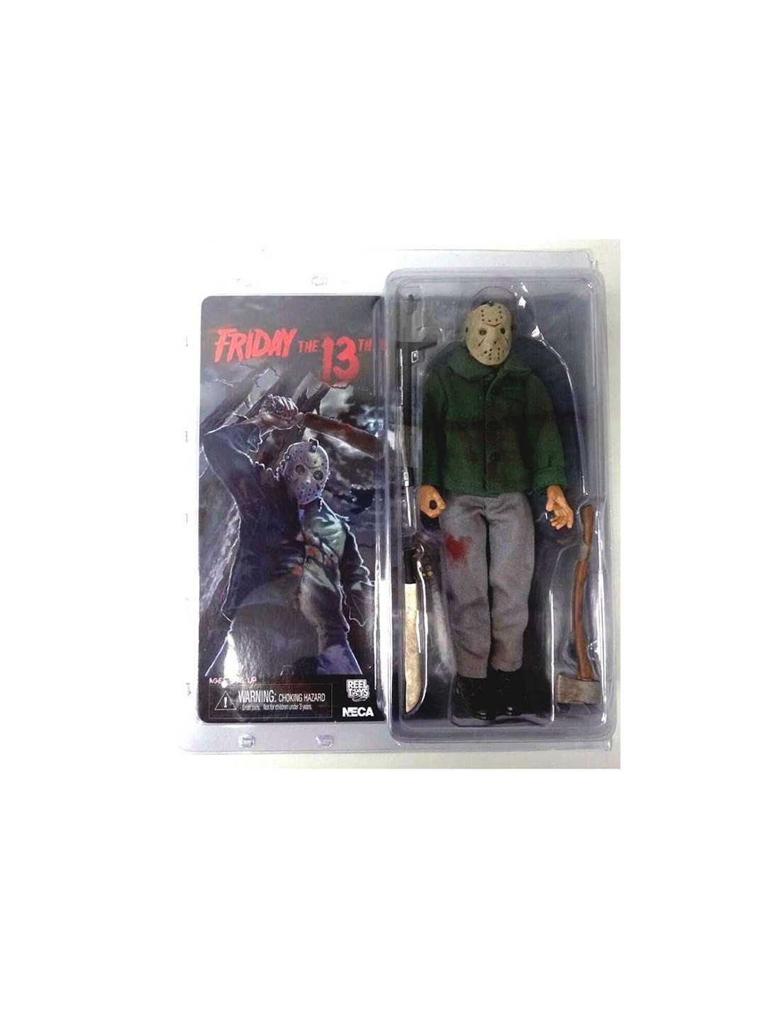 Figurine NECA Friday The 13th Part 2 Jason Voorhees Retro Clothed Figure 2014 Rare New