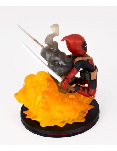 MARVEL COMICS Q FIG DEADPOOL RED MINI...