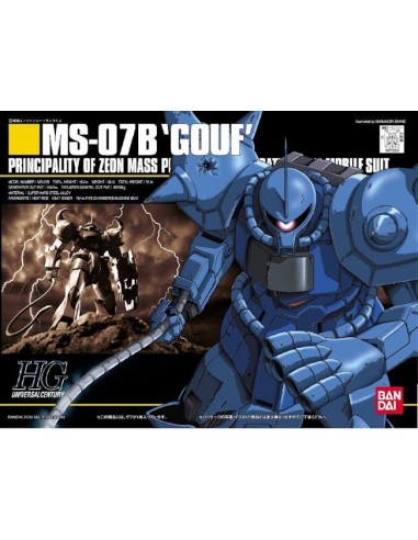 BANDAI Model Kit GUNDAM HG MS 07B...