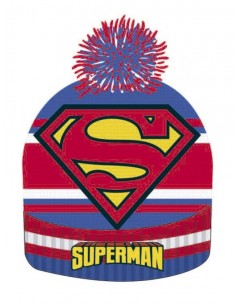 DC COMICS SUPERMAN BEANIE KNITTEN LOGO 2 CAPPELLO NUOVO NEW!