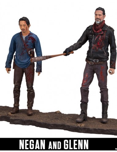 McFarlane WALKING DEAD NEGAN & GLENN...