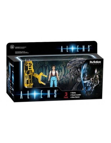 FUNKO REACTION ALIENS 3 PACK POWER...