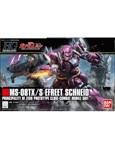 BANDAI MODEL KIT GUNDAM HGUC MS 08 TX...