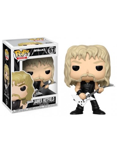 FUNKO POP MUSIC ROCK METALLICA JAMES...