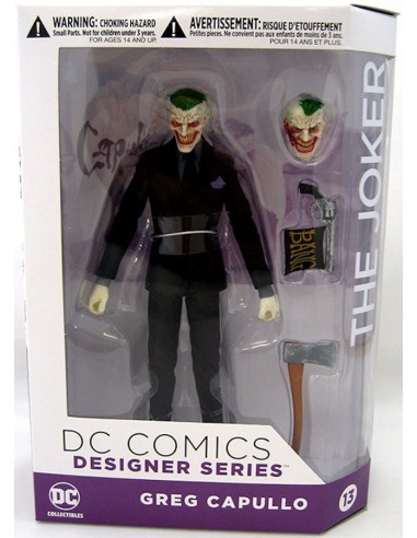 DC DIRECT DESIGNER GREG CAPULLO...