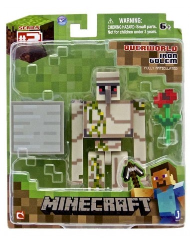 JAZWARES MINECRAFT MINI ACTION FIGURE...