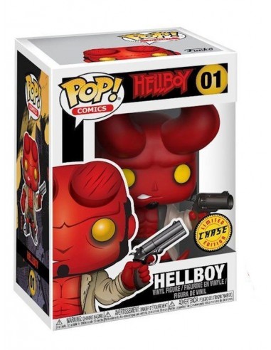 FUNKO POP COMICS HELLBOY JACKET CHASE...
