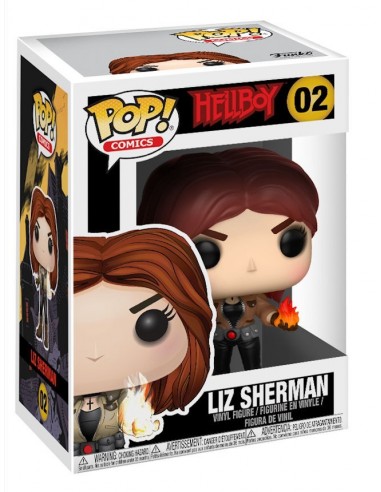 FUNKO POP CULTURE COMICS HELLBOY LIZ...