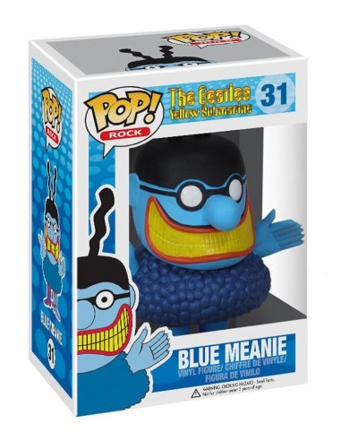 FUNKO POP MUSIC ROCK THE BEATLES BLUE...