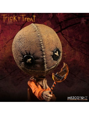 MEZCO ACTION FIGURE TRICK'R TREAT SAM...
