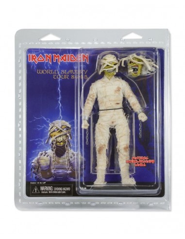 NECA IRON MAIDEN EDDIE MUMMY WORLD...