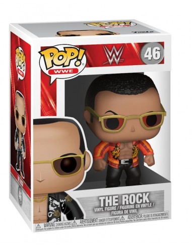 FUNKO POP WWE WRESTLING THE ROCK OLD...