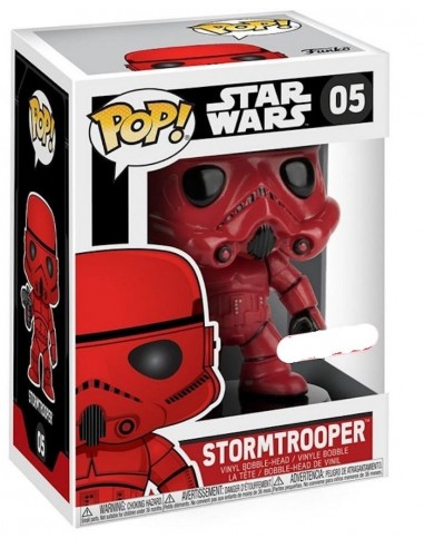 FUNKO BOBBLE HEAD POP STAR WARS RED...