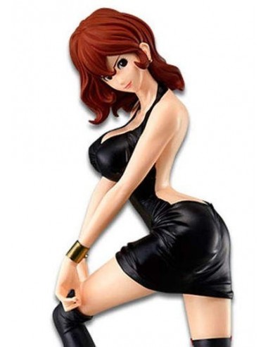 Banpresto Lupin The 3rd Glitter Glamours Ii Fujiko Mine Black Pvc Figure New